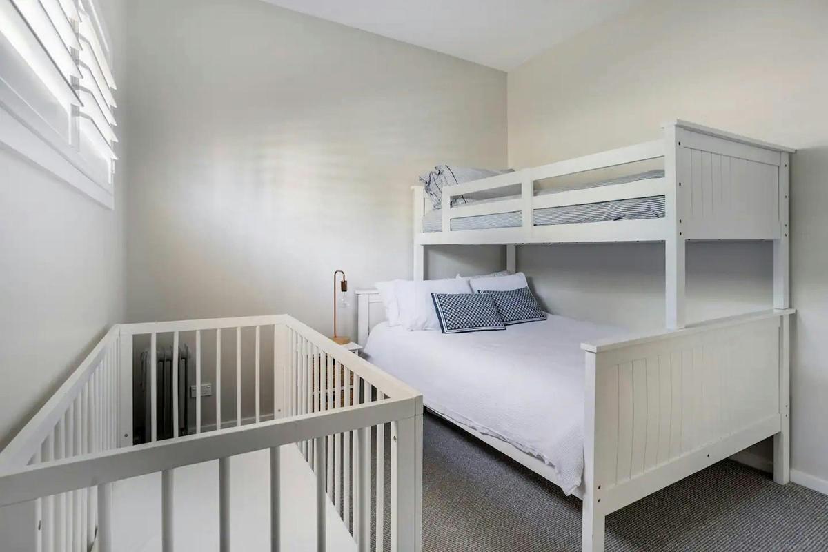 Bedroom 2 with cot