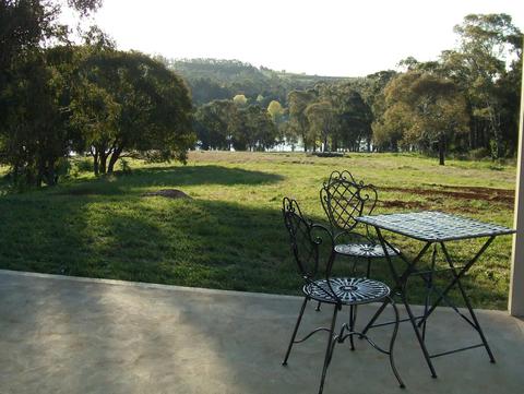 Green Cabin view