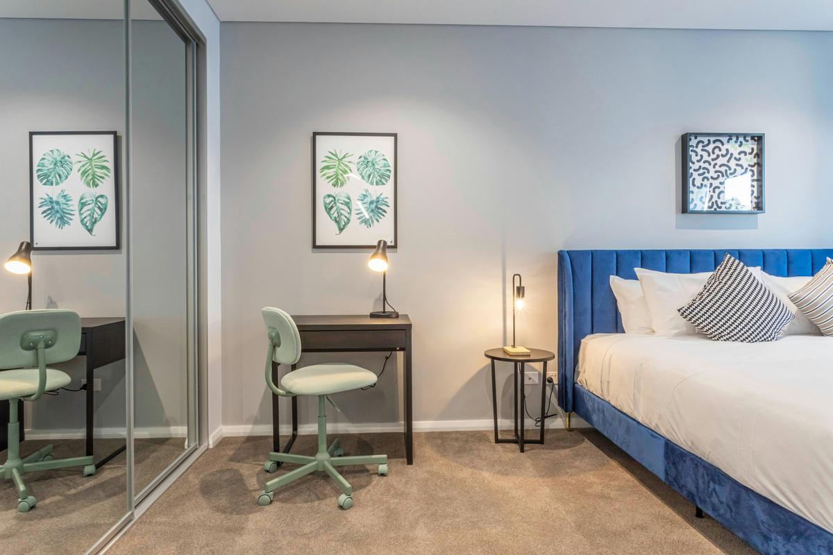 Bedroom in 1BR Apartment
