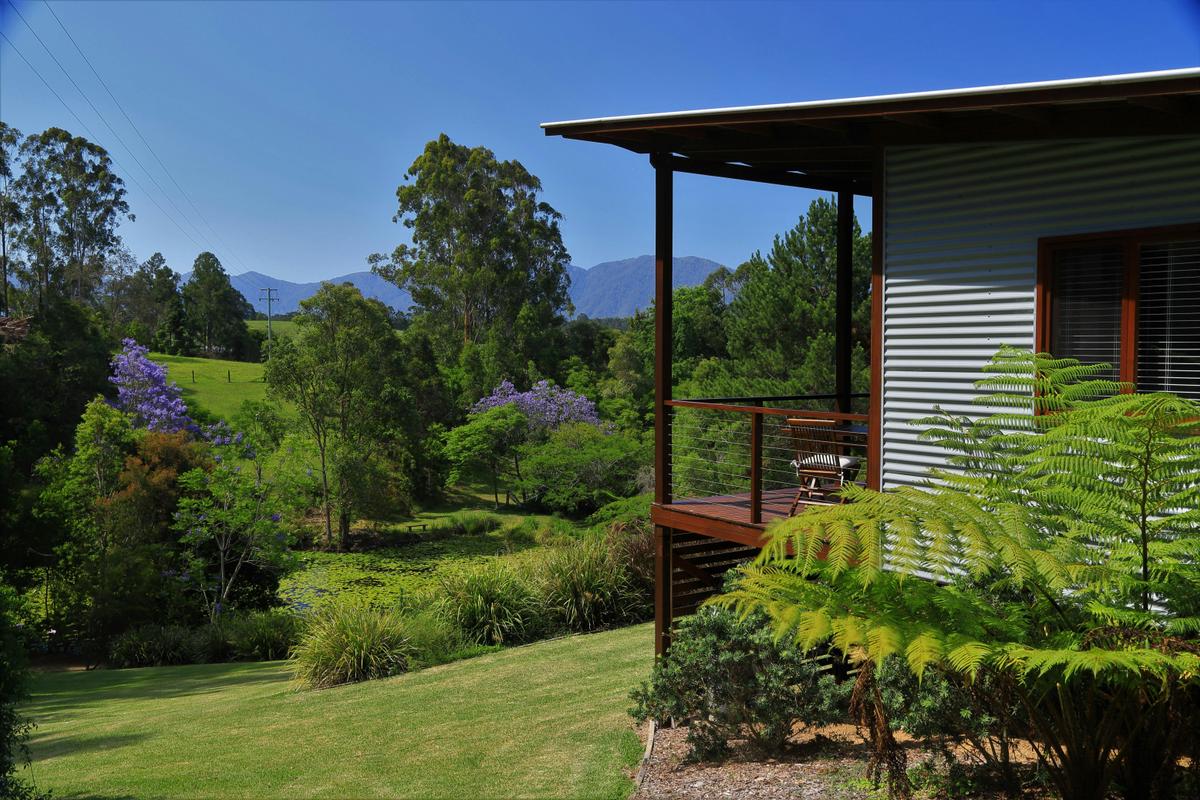 Cabin and view