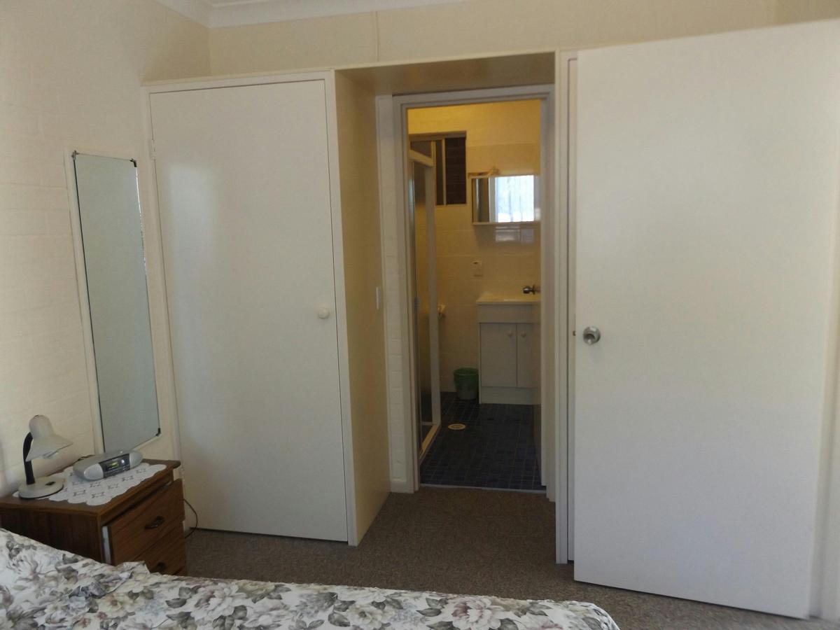 bath room in one bedroom unit