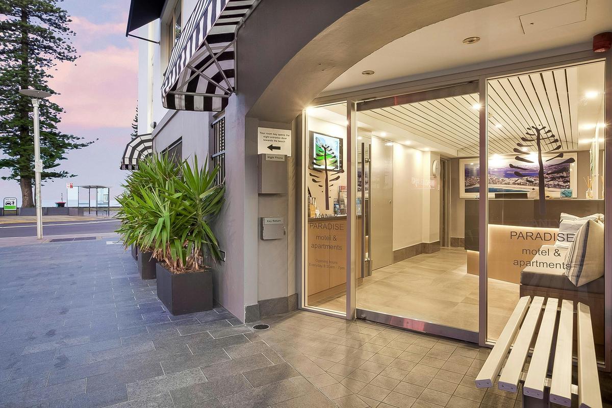 Motel Entrance