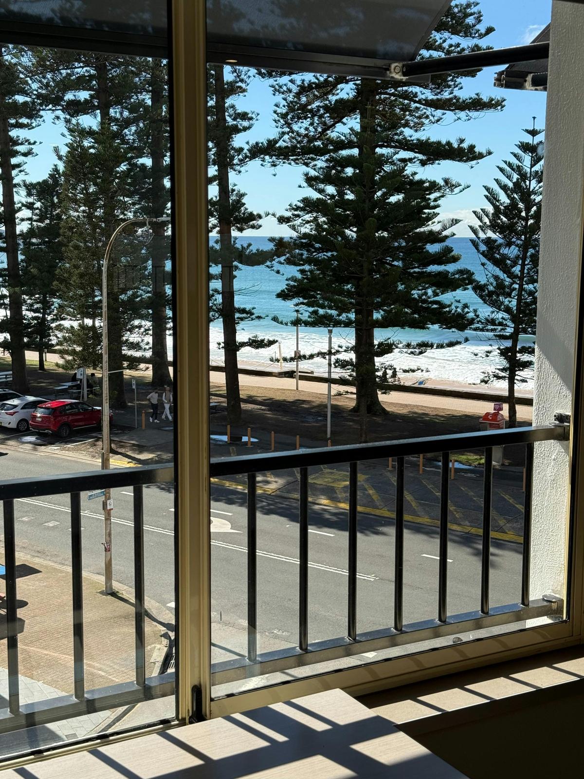 View from Beach View Room