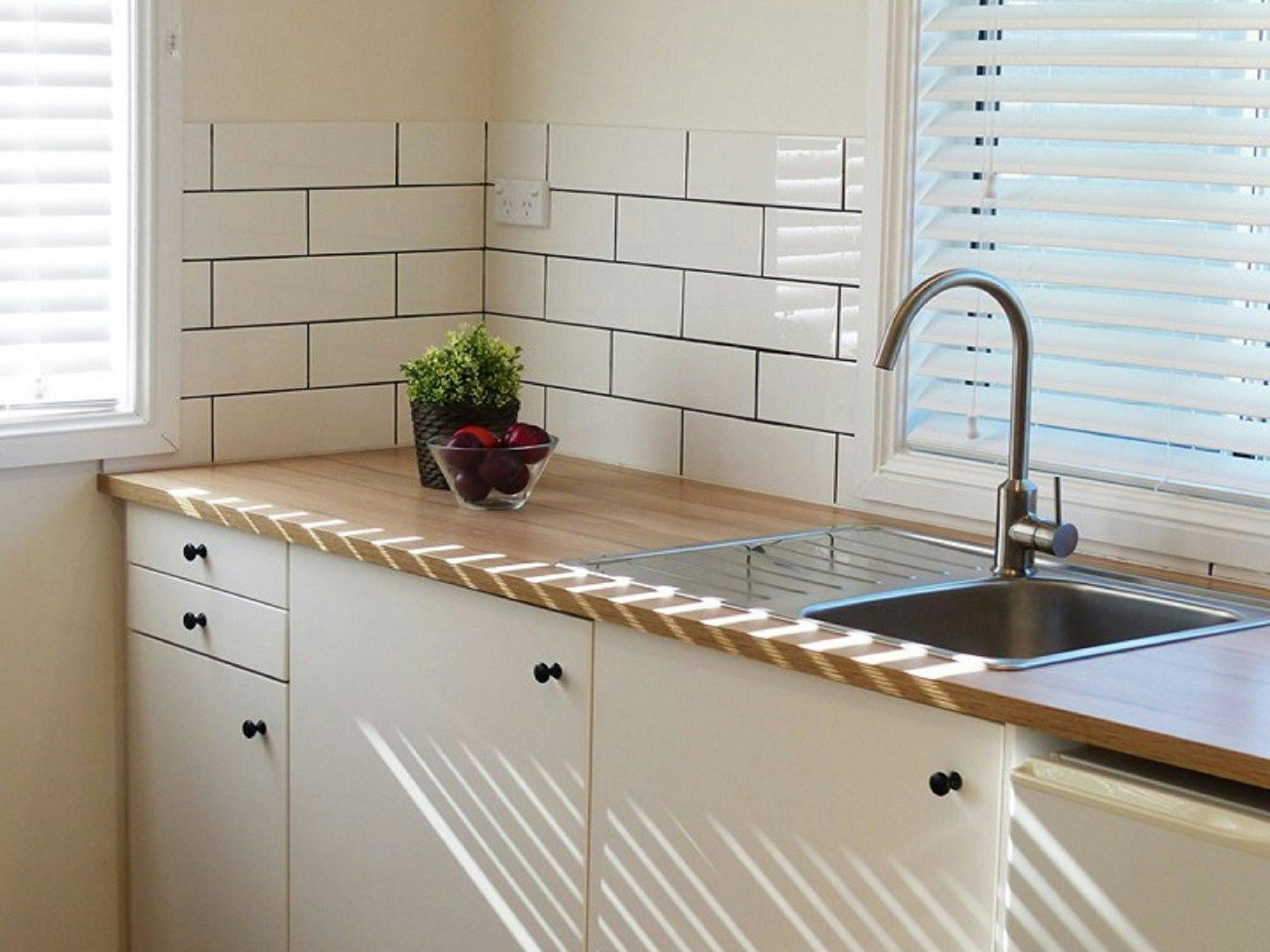 Cabin Kitchen at Long Point Conference Centre