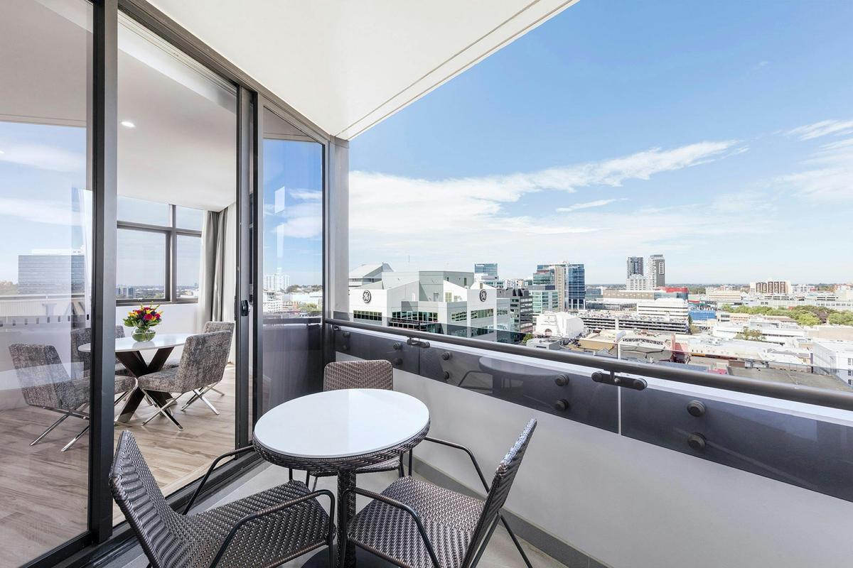 Private balcony