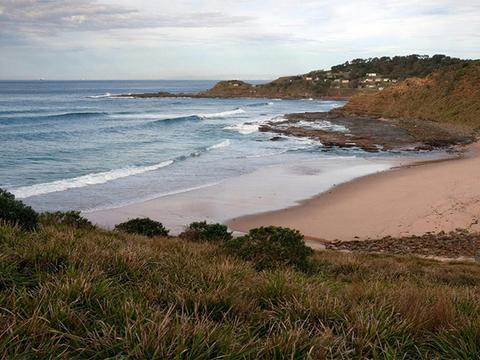 View of North Era Beach in Royal National Park. Credit: Nick Cubbin &copy; DCCEEW