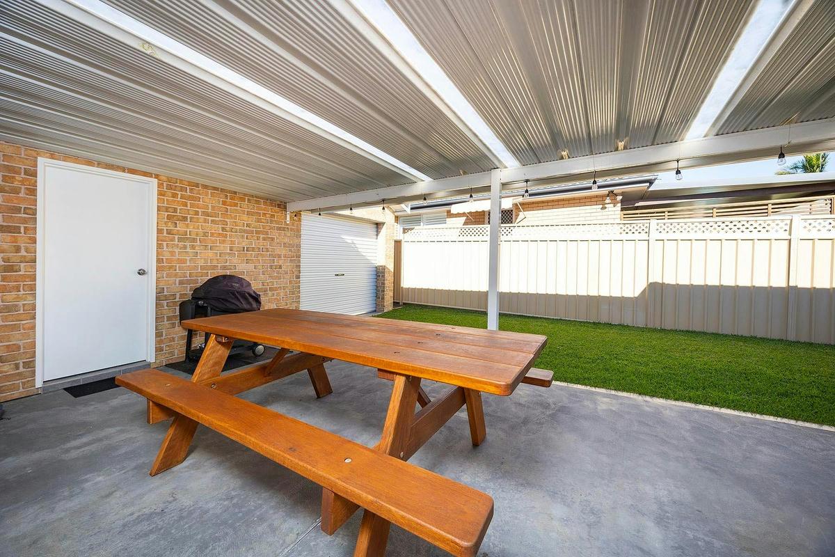 Outdoor entertaining area
