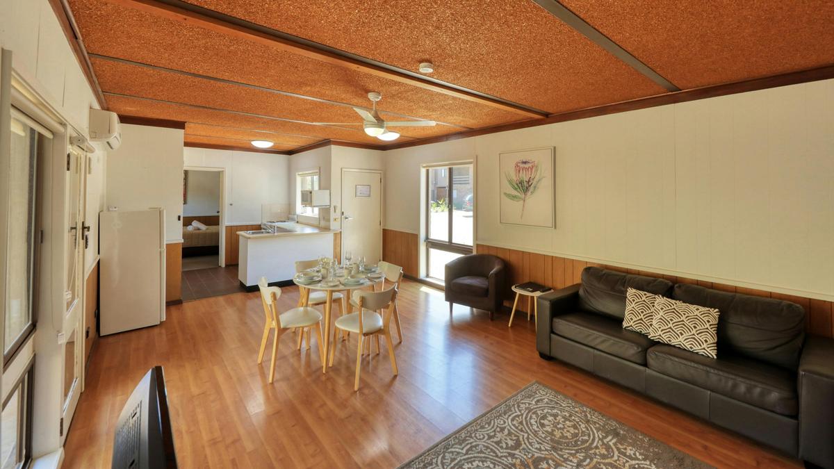 Self-Contained Apartment living and lounge area.