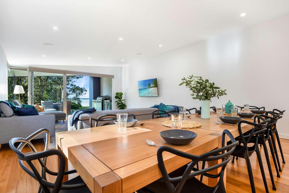 Large dining table