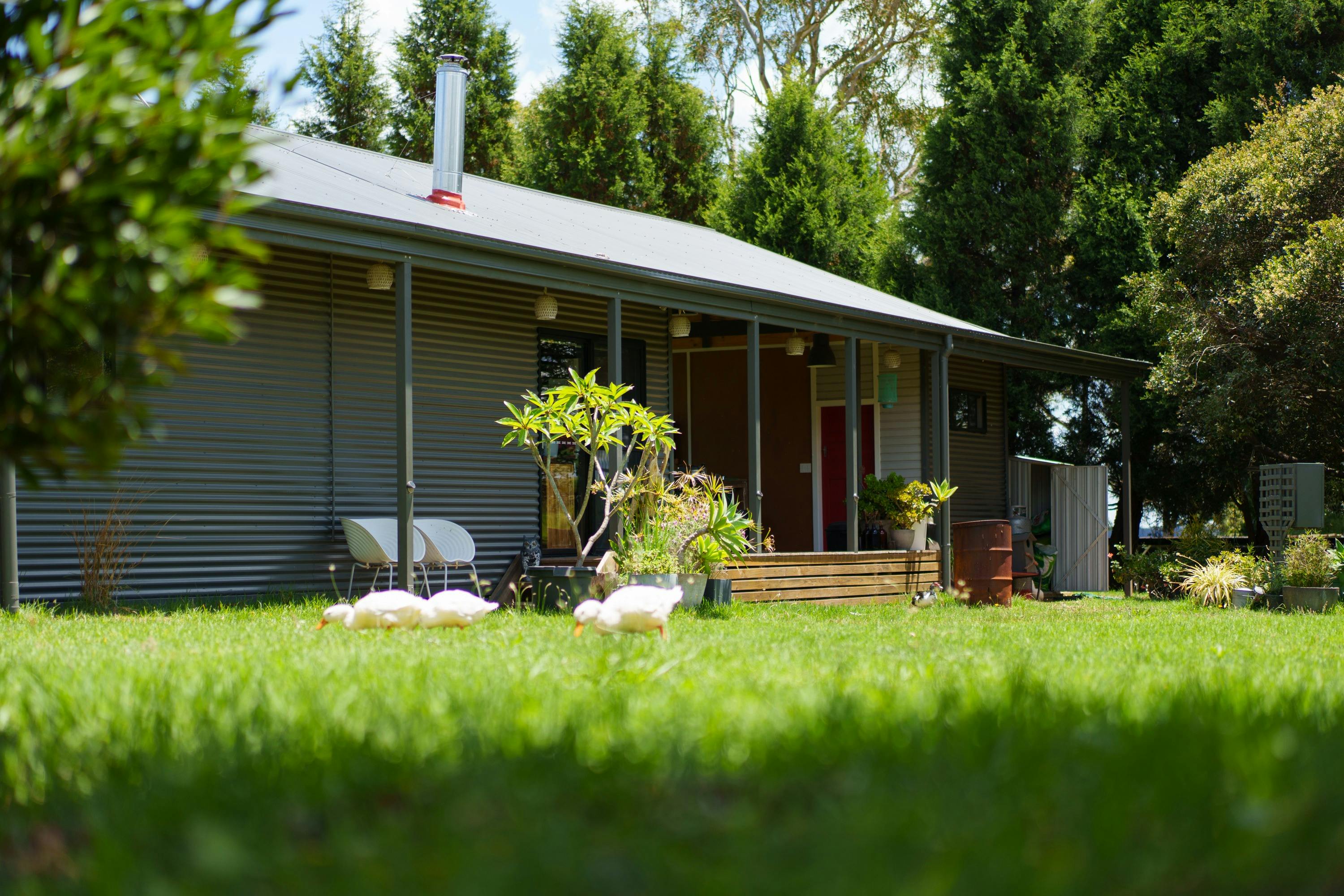 Tranquil Mangrove Mountain Farmstay rental holiday home surrounded by nature on the Central Coast