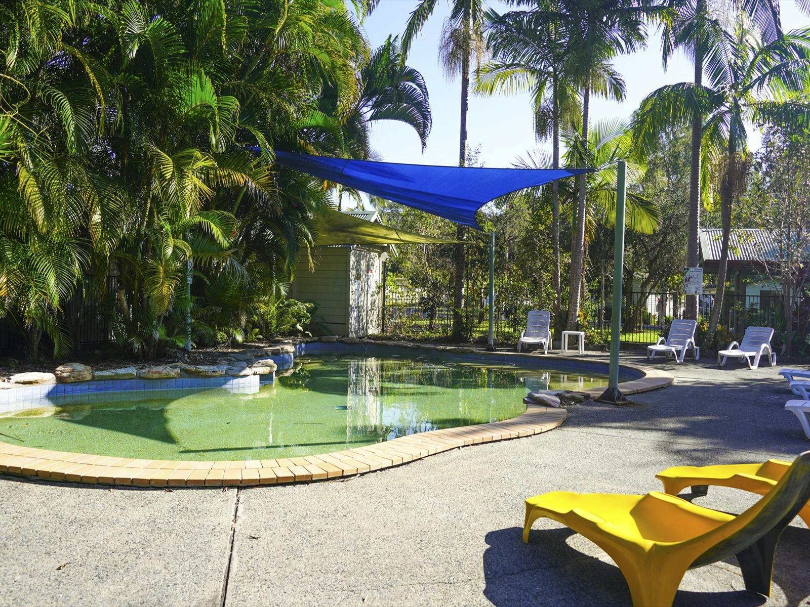 Minnie Water Holiday Park Pool Area