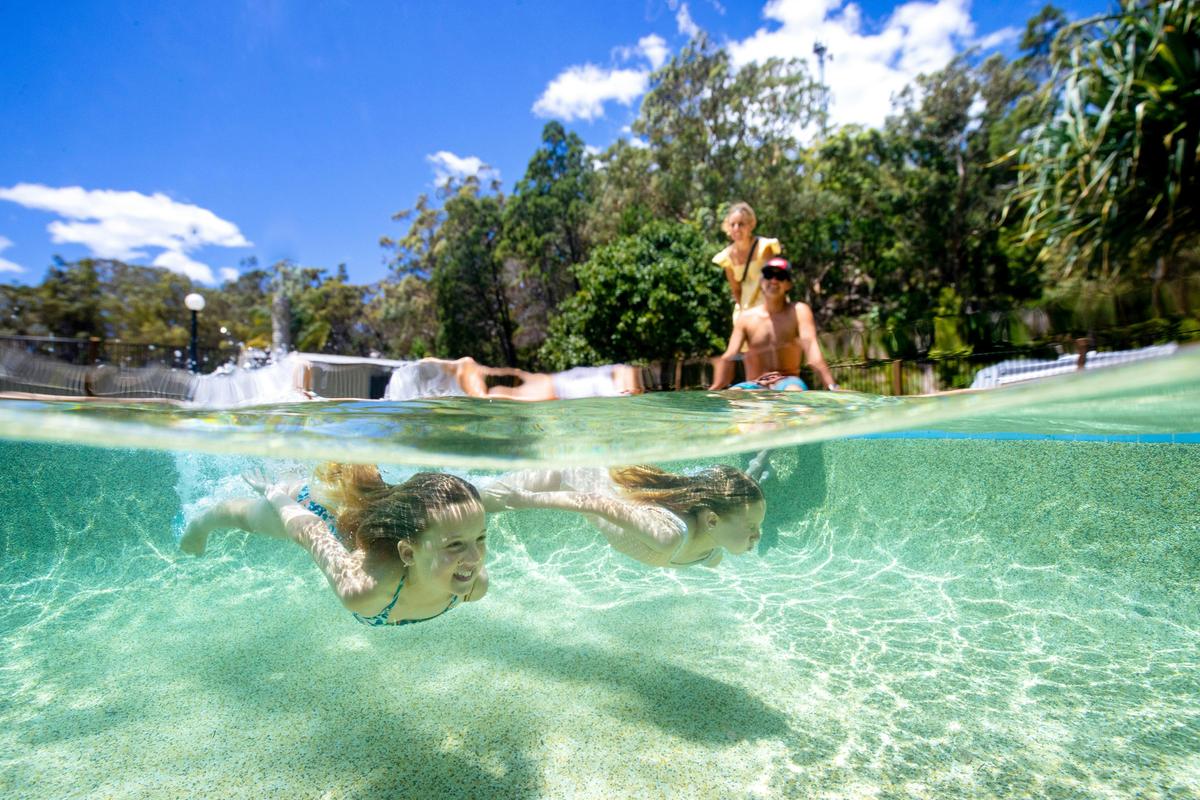 Minnie Water Holiday Park Pool