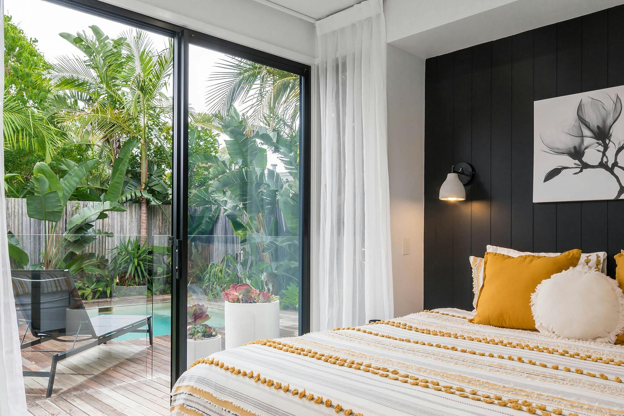 Melaleuca - Byron Bay - Master Bedroom Flow to Outside