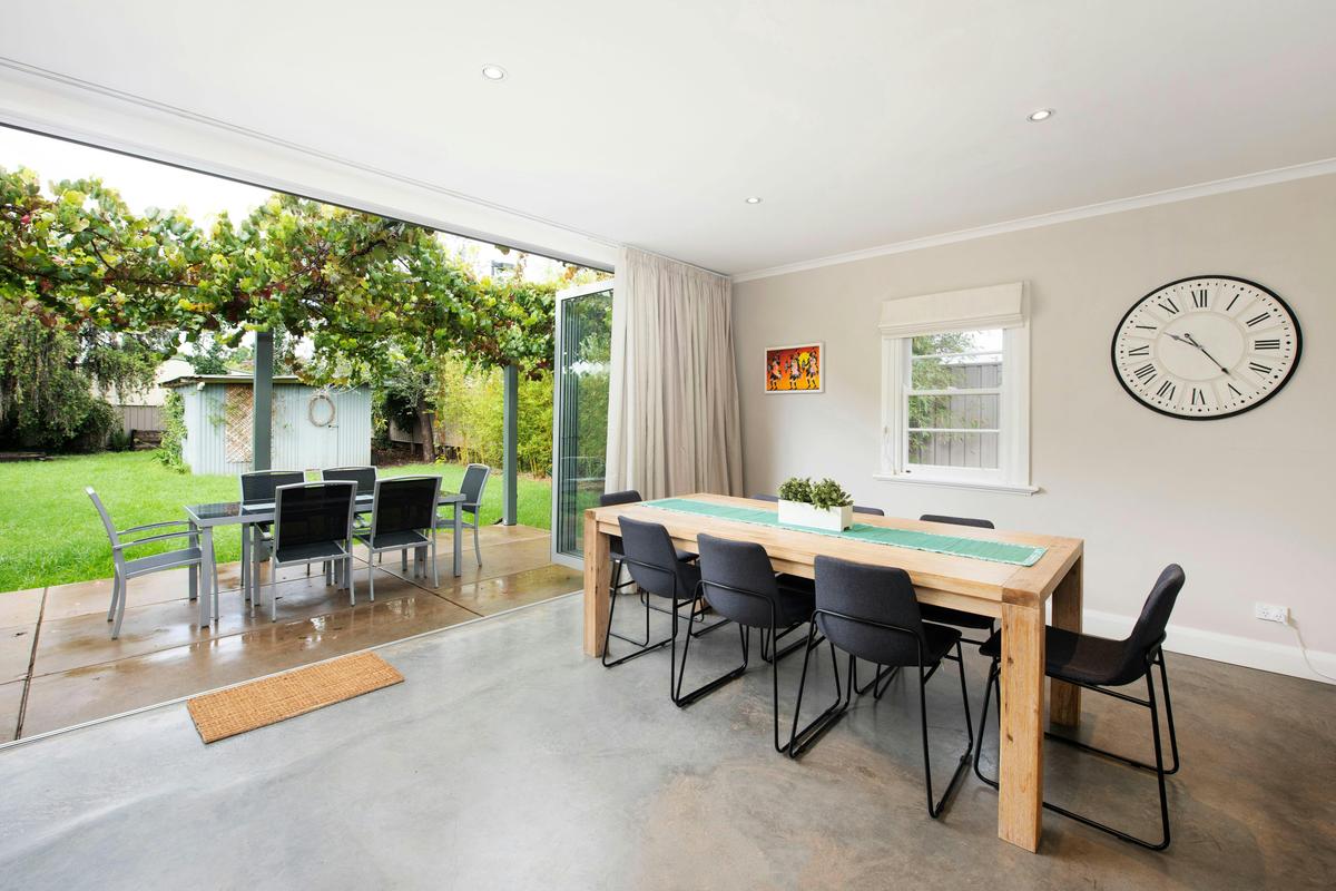 Dining area and patio