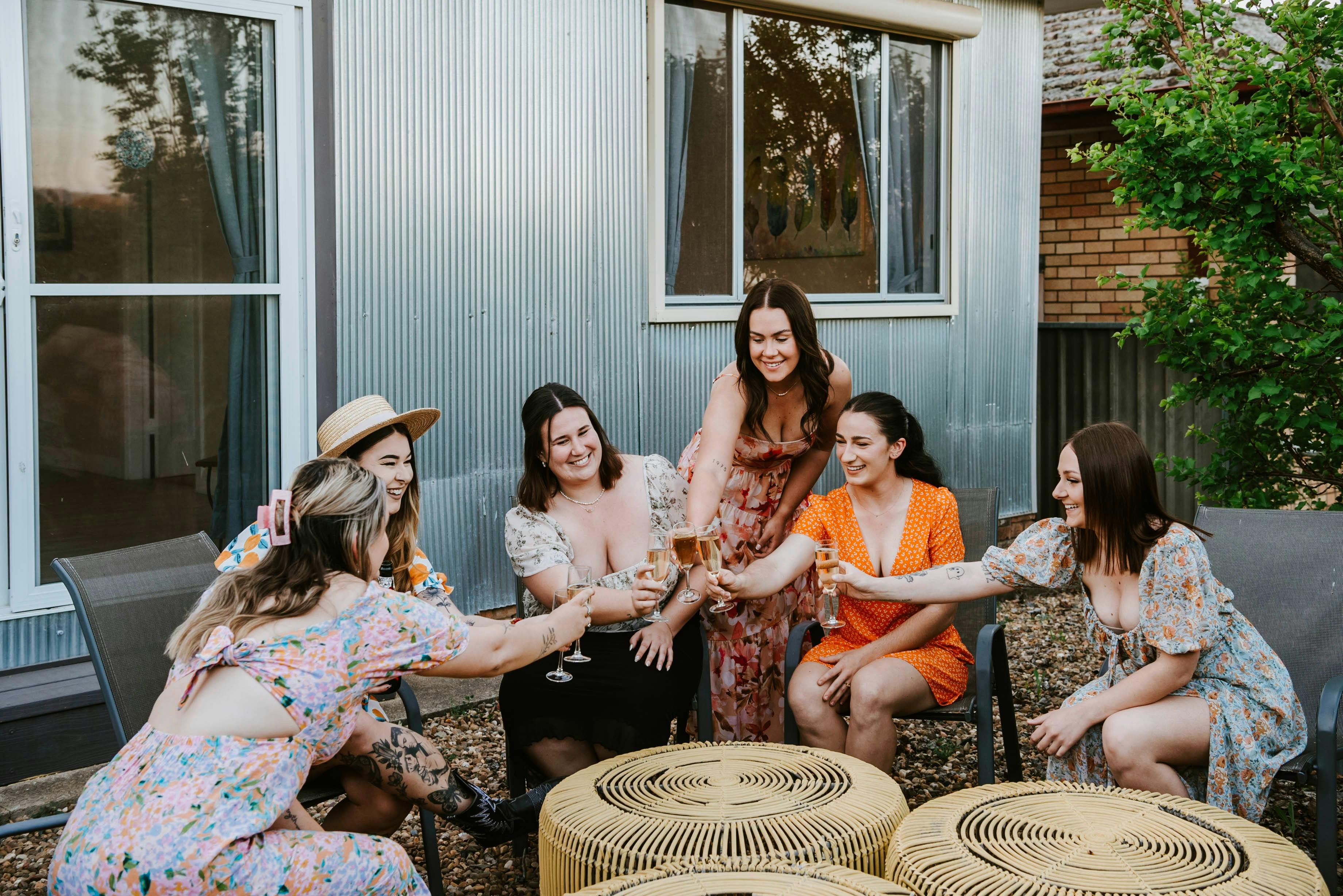 Outdoor area at the Lodge
