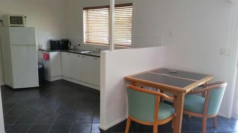 Kitchen and dining area