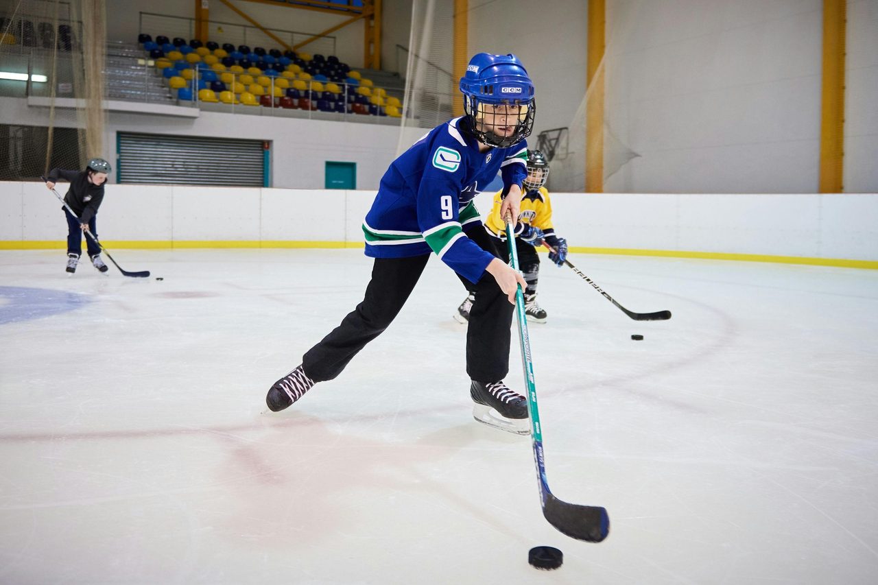 Ice Hockey to participate and watch