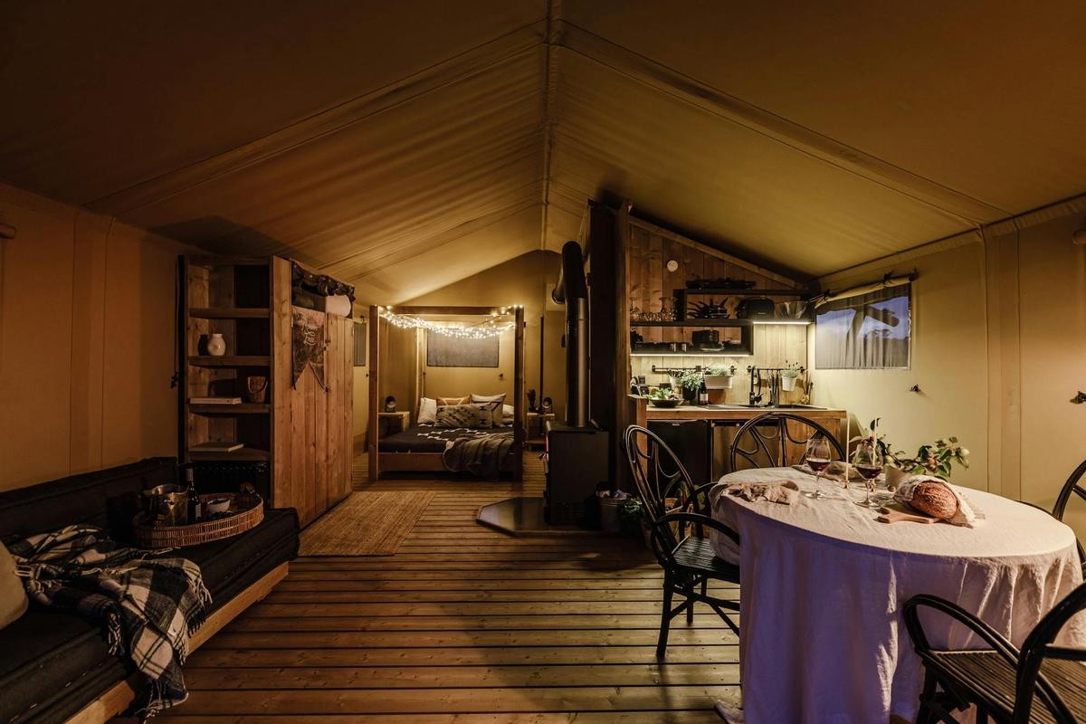 A couples retreat with plenty of space to relax