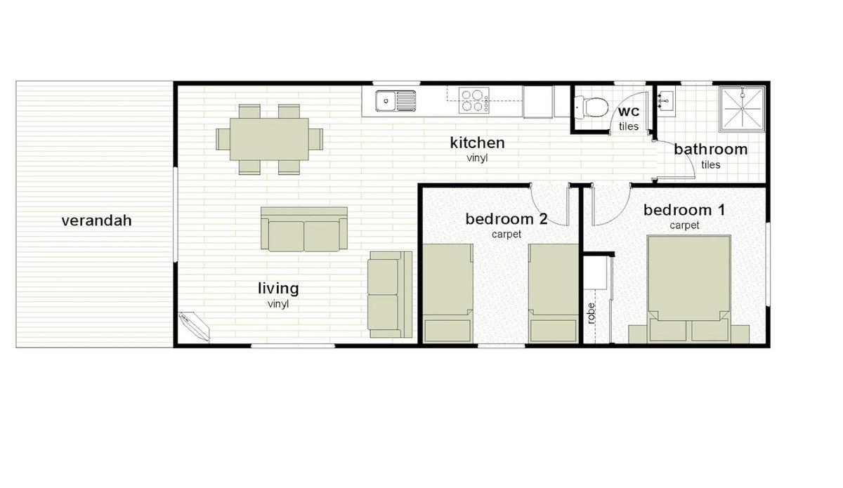 Mt View Villa Floorplan