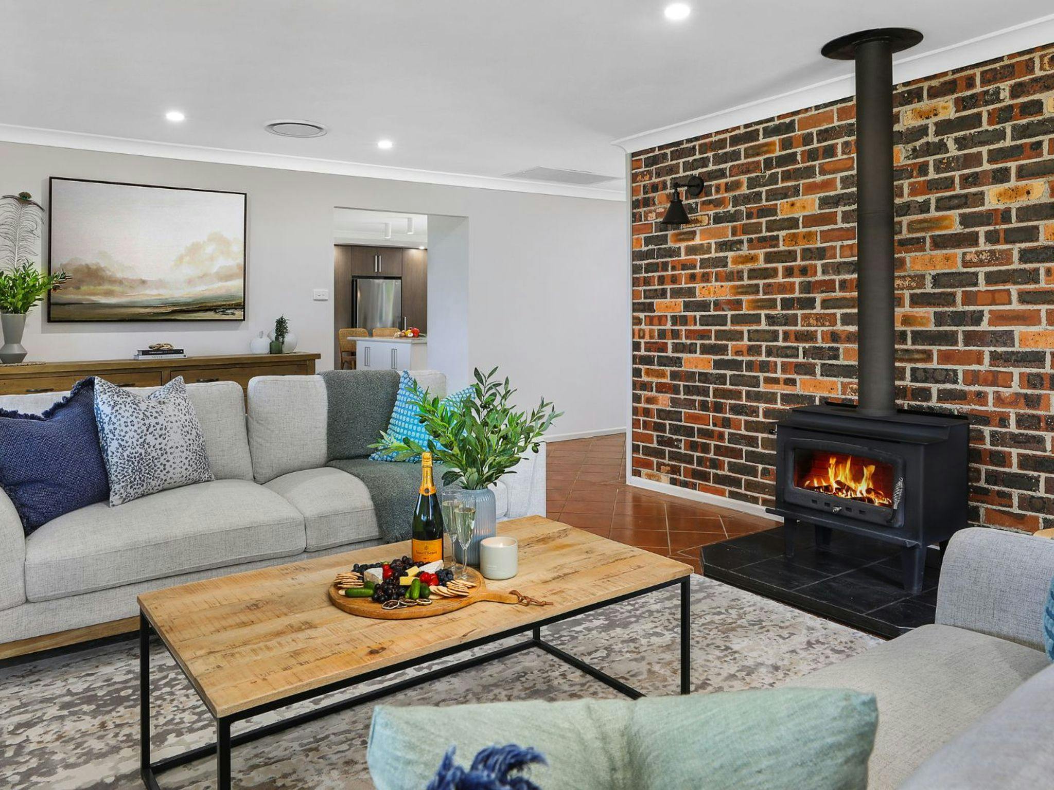 Living Room | Slow Combustion Heating