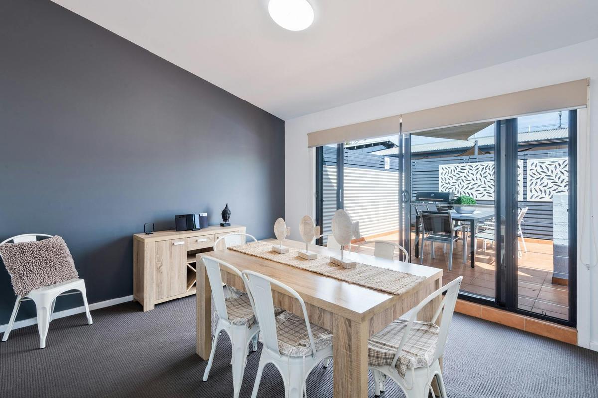 Dining Room opening onto courtyard