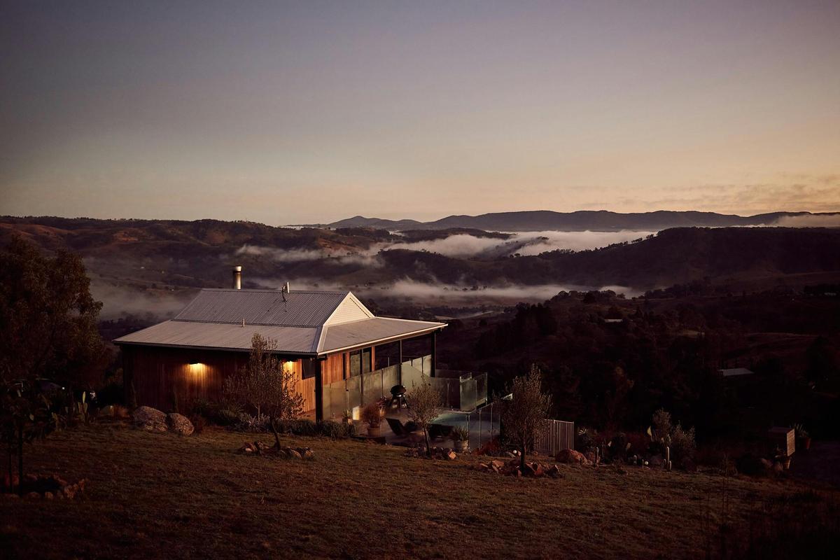 Hilltop sunset