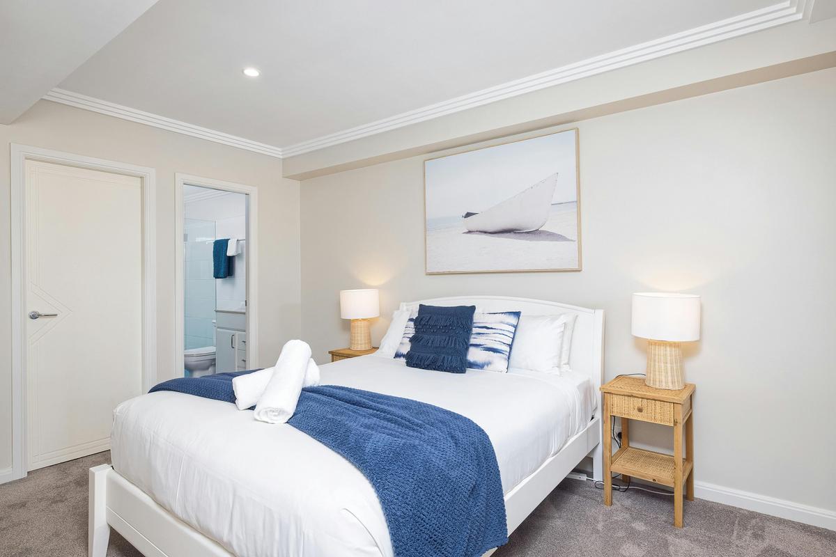 Main Bedroom and ensuite and study nook