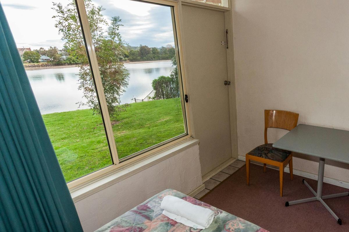 Riverfront room view