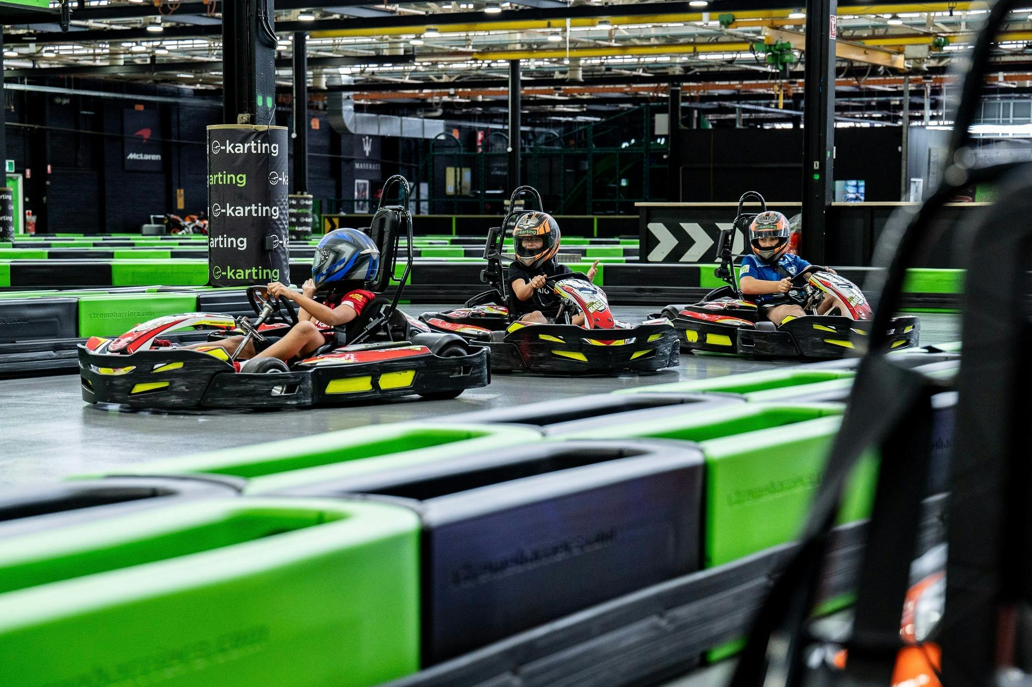 Indoor Electric Go Karting