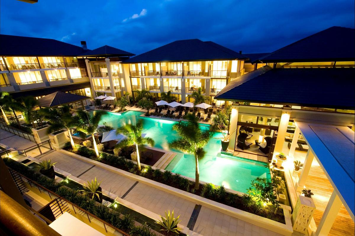 Santai Retreat by Night
