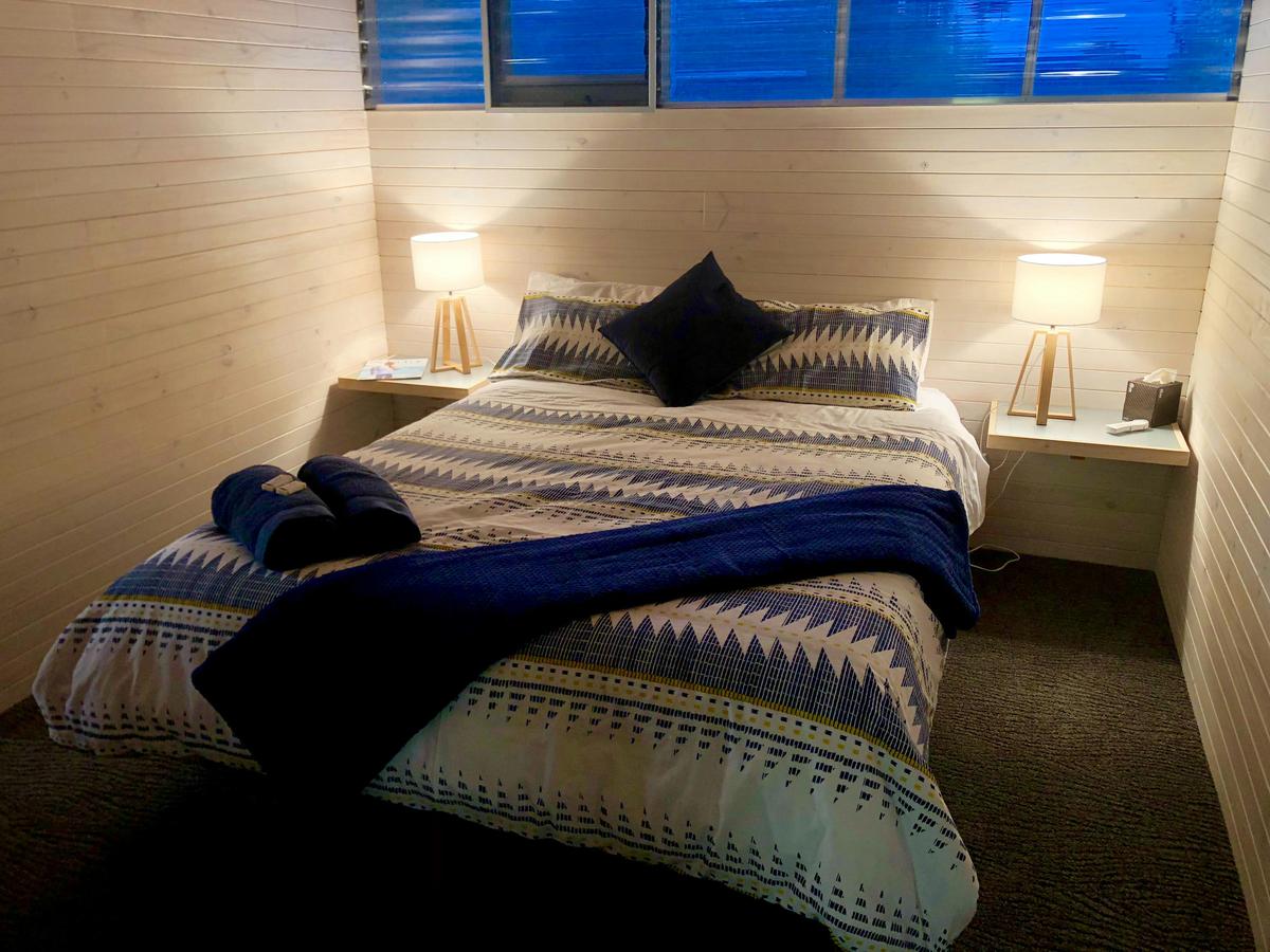 One of the bedrooms