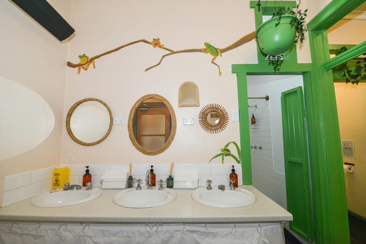 Share bathroom