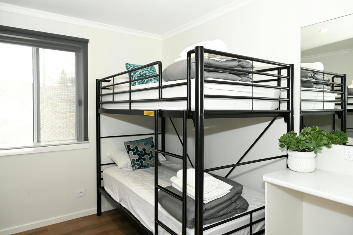 Bedroom with bunk beds
