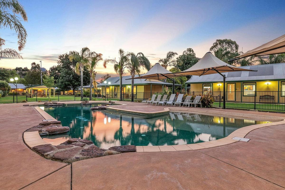 Enjoy our tranquil swimming Pool or just sit and read a book