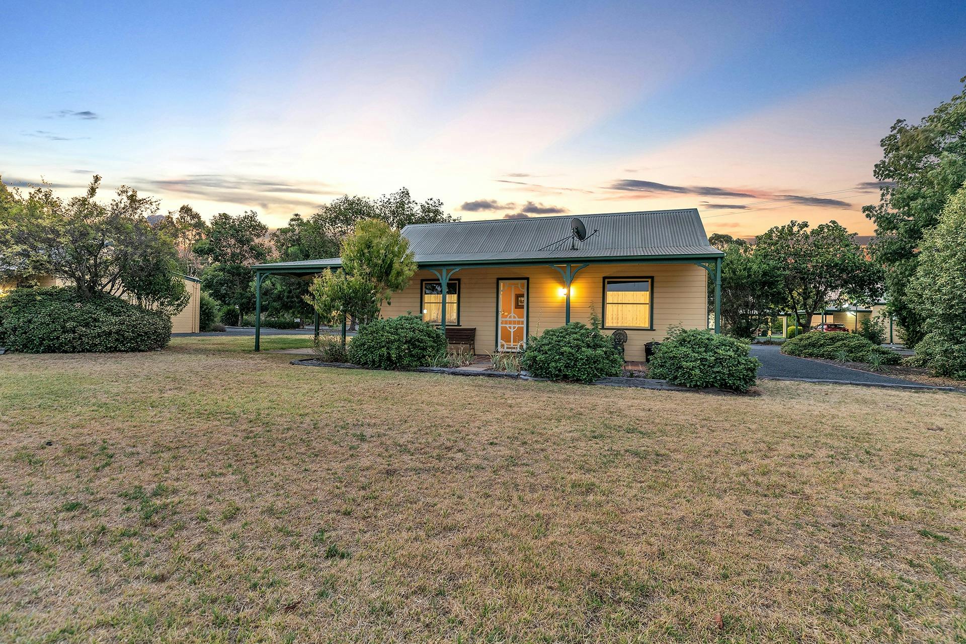 40 Individual cottages on 13 acres