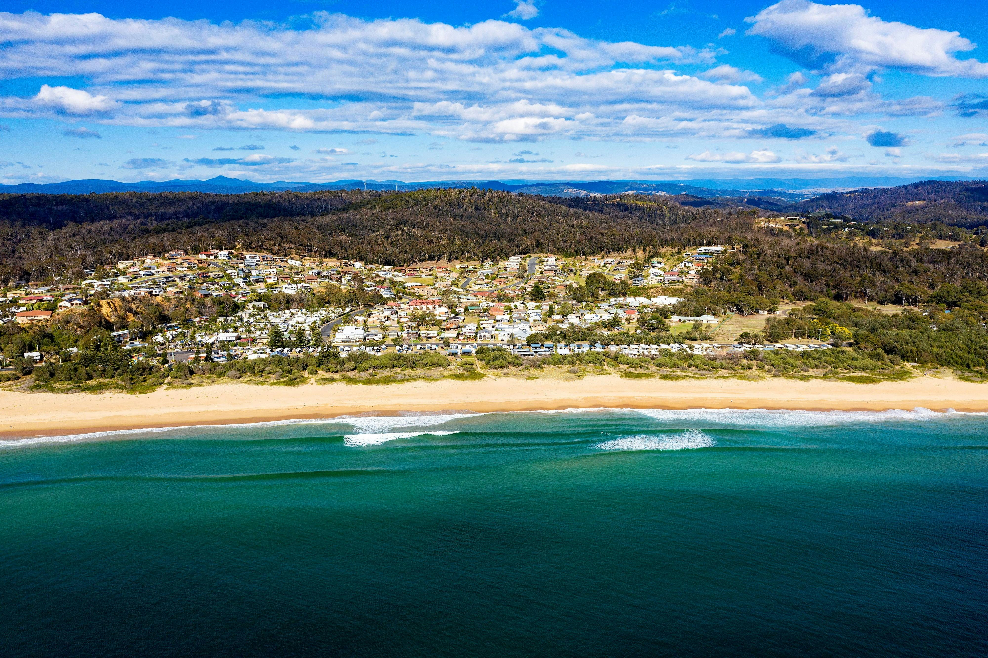 Absolute Beachfront, in the quaint seaside village of Tathra