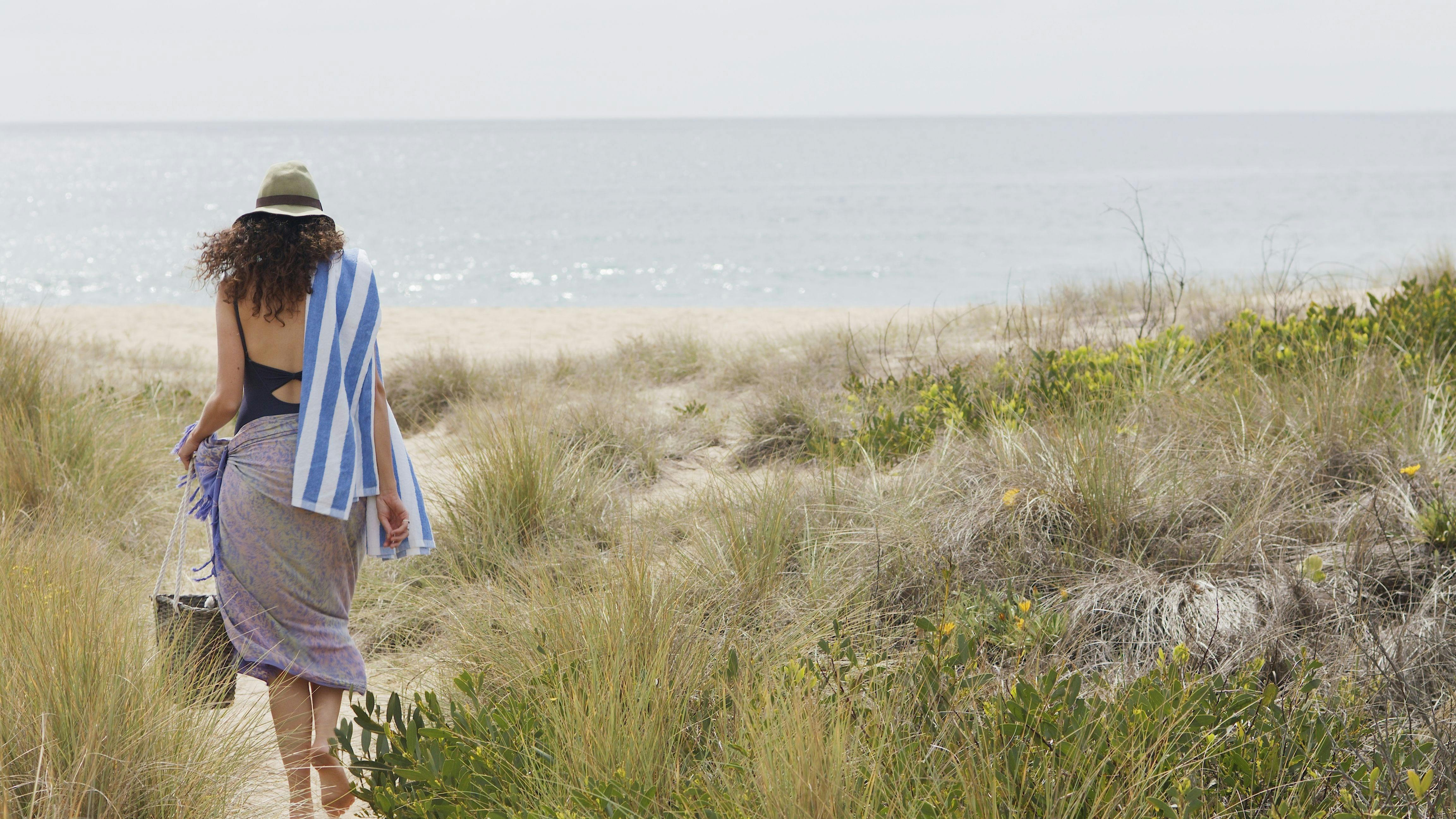 Direct Beach Access from villas, glamping tents and sites