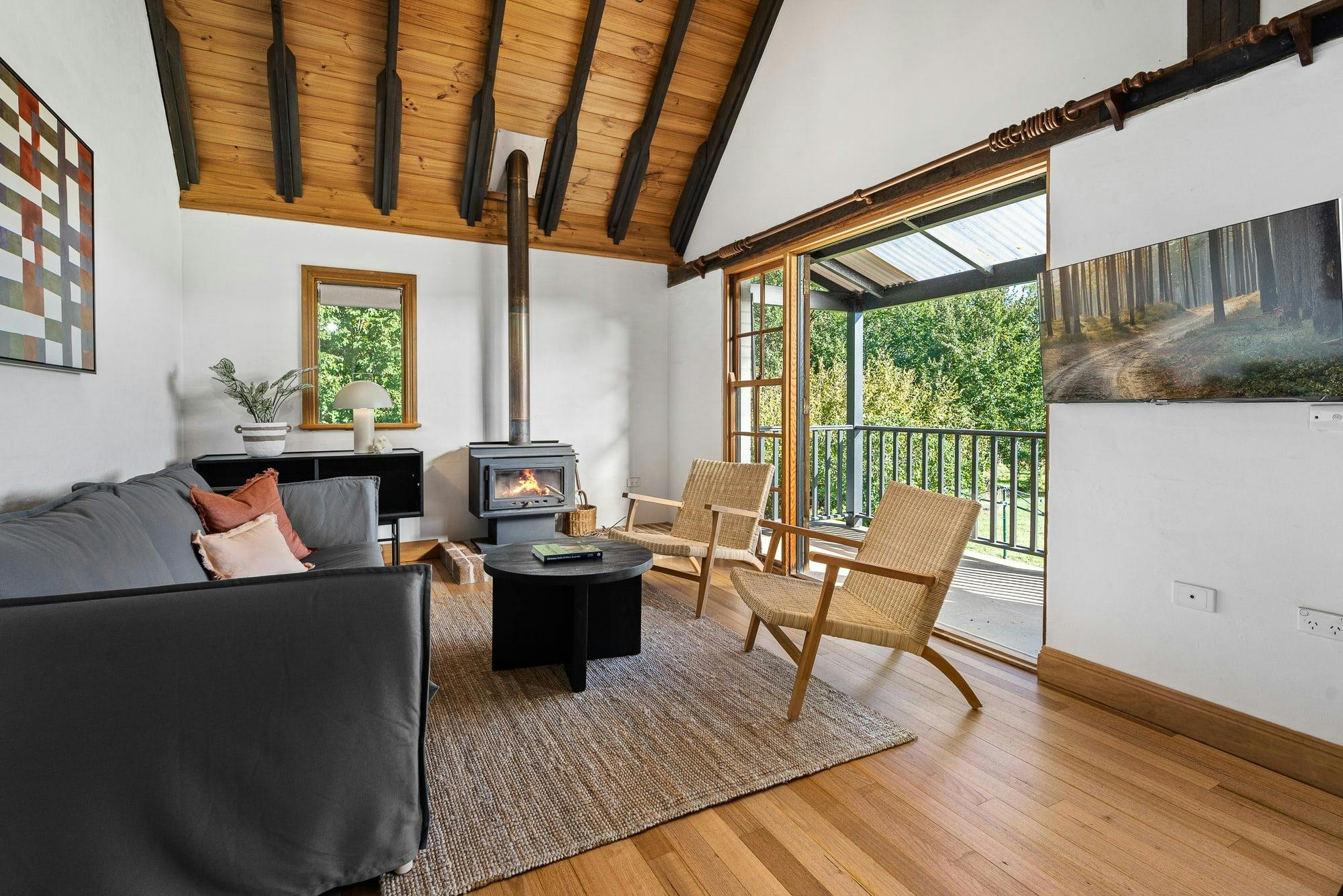 Second lounge at Old Alloway Farm