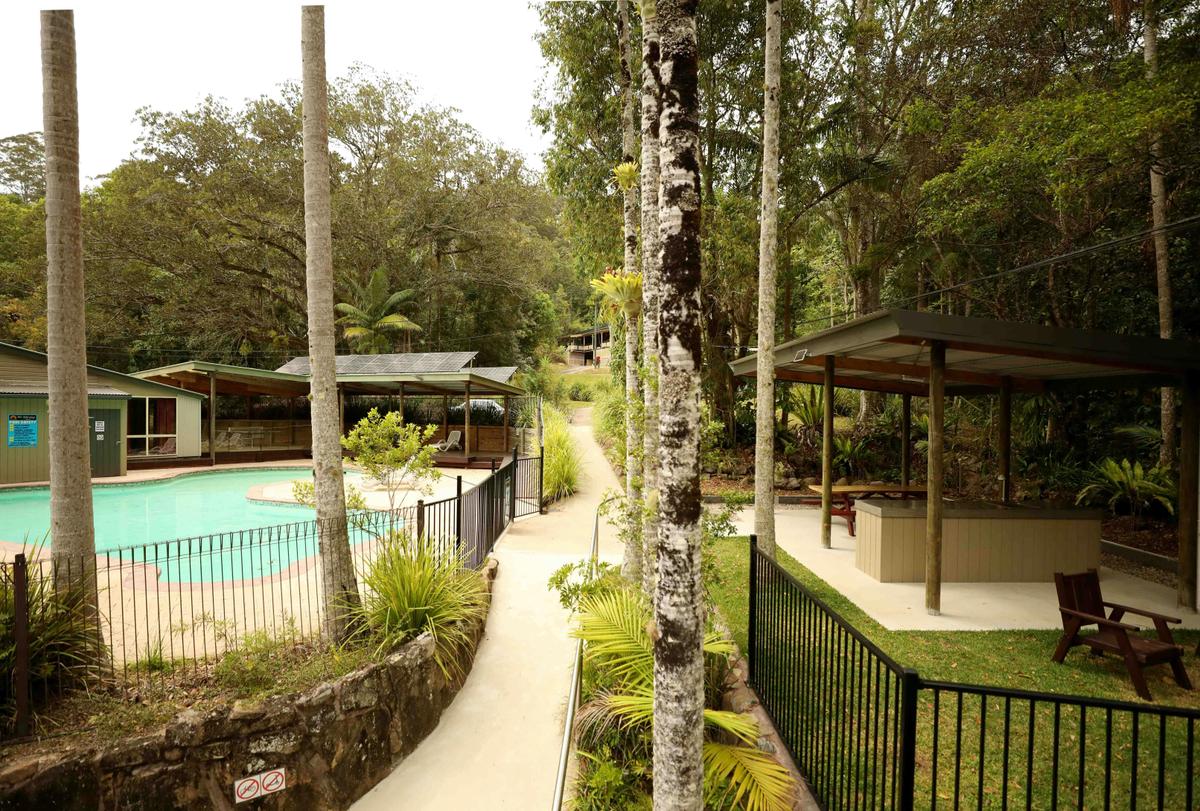 Pool and BBQ Area