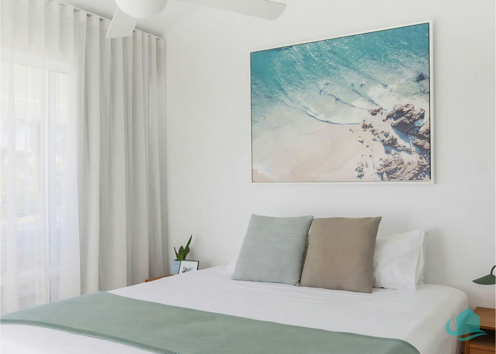 Master bedroom with ensuite