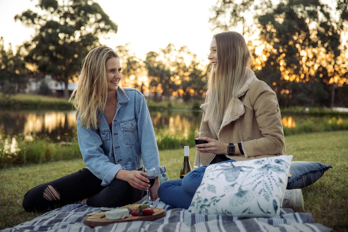 Picnic on the property