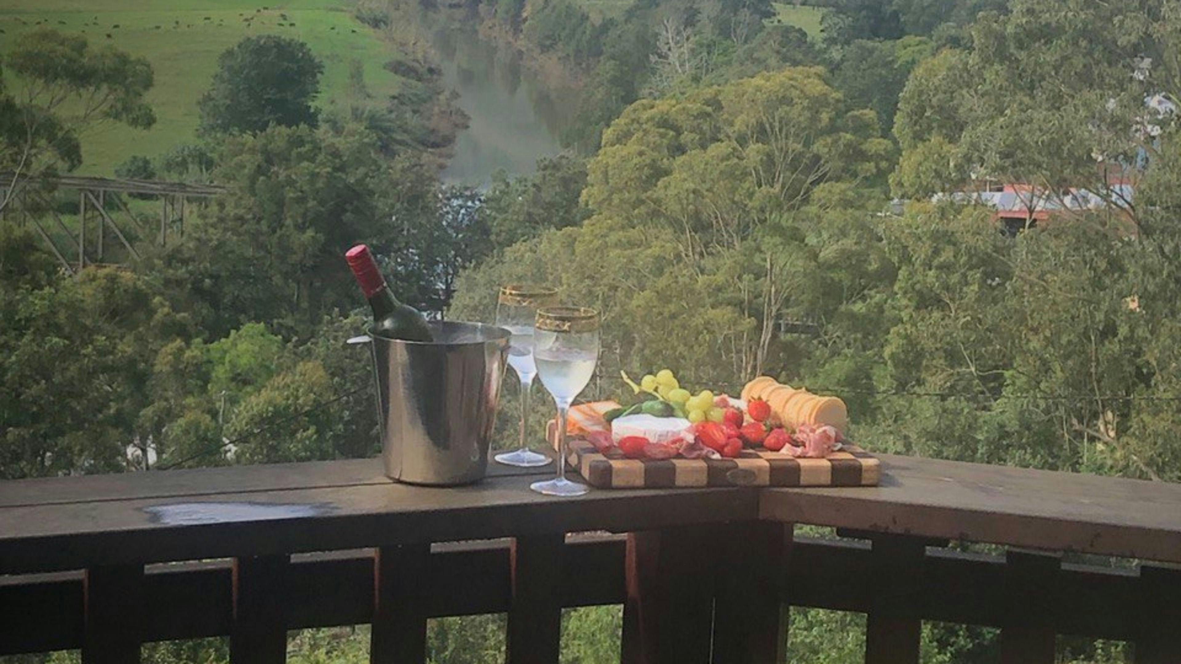 You will have access to deck on main house