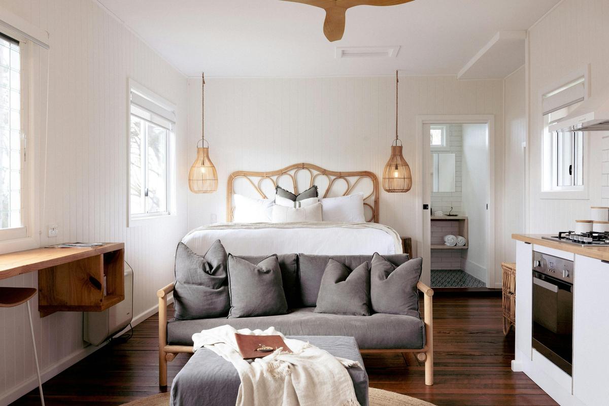Beachfront cabin