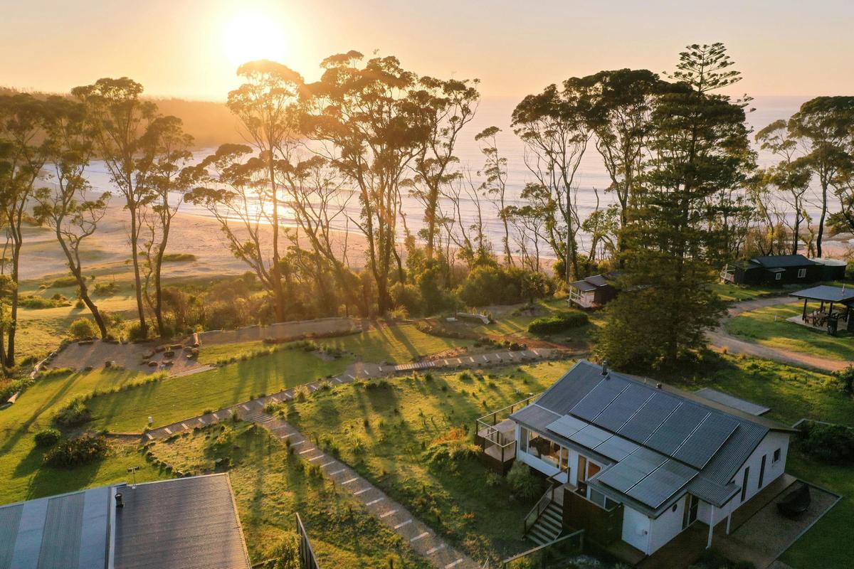 Buru & Ushka's sunrise view