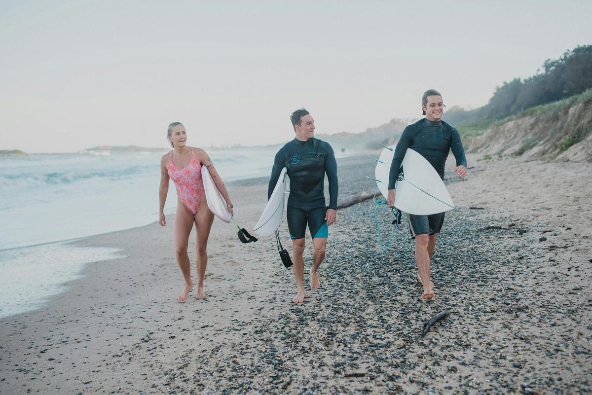 The Hoey Moey located on one of the Coffs Coast best surfing beaches