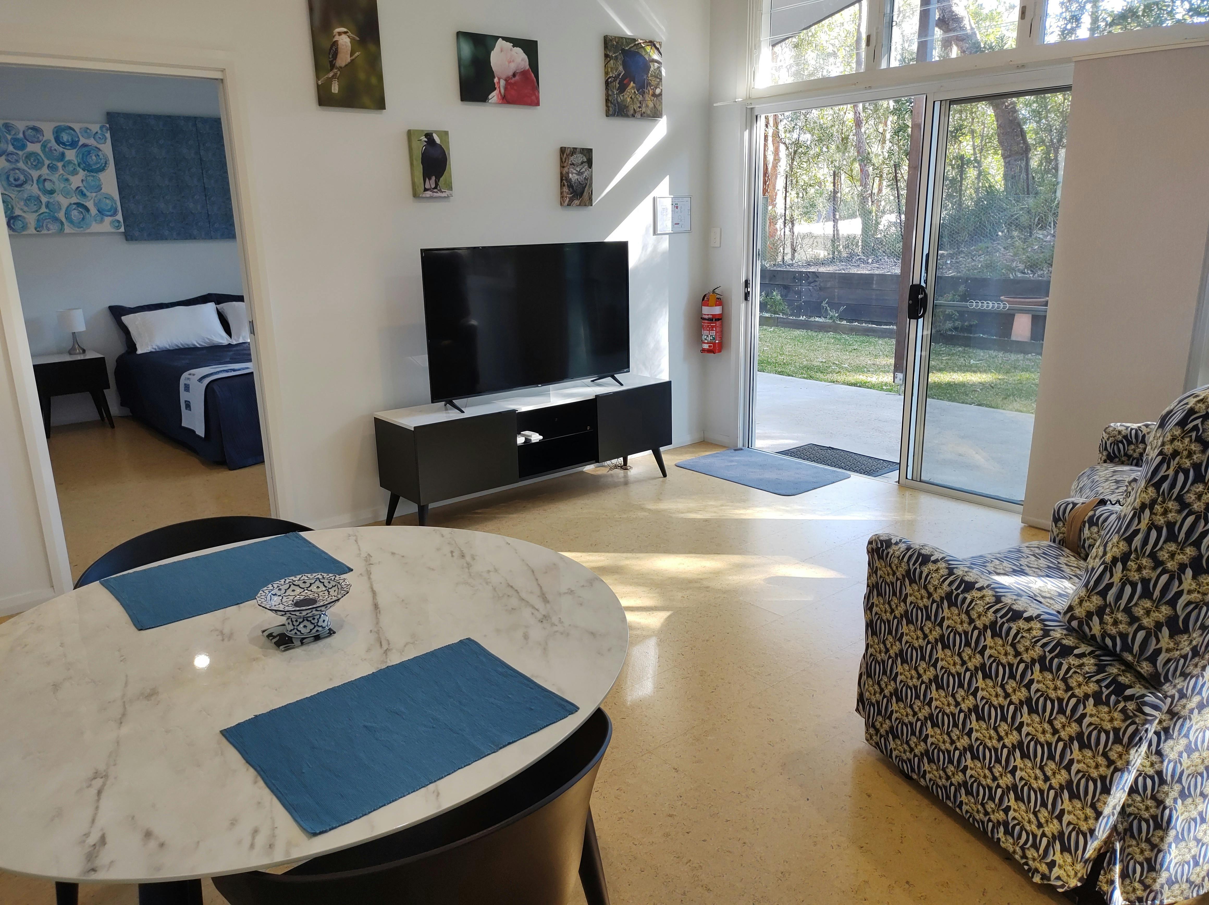 Open plan living area