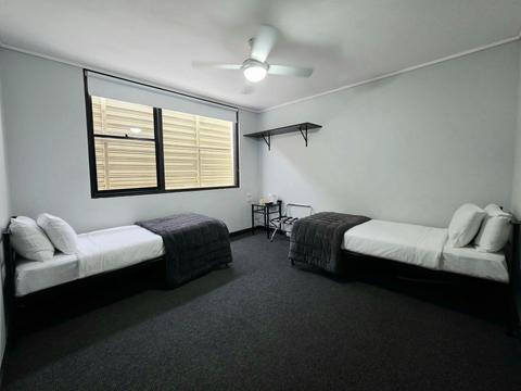Panania Hotel, Panania NSW - Twin Single Room (Shared Bathroom)
