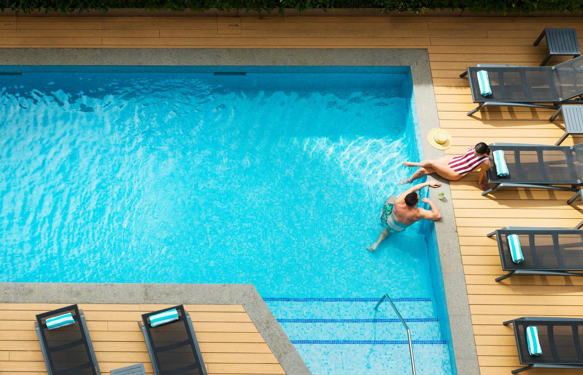 Outdoor Unheated Swimming Pool