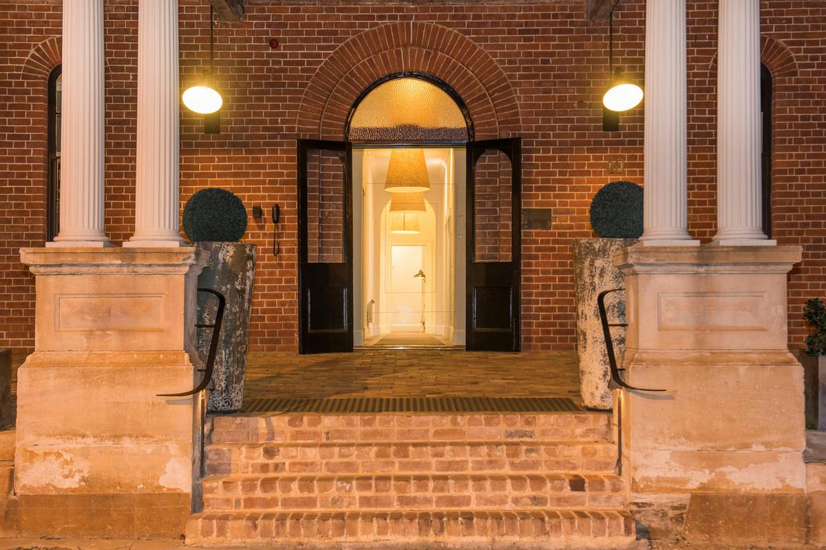 Front entrance
