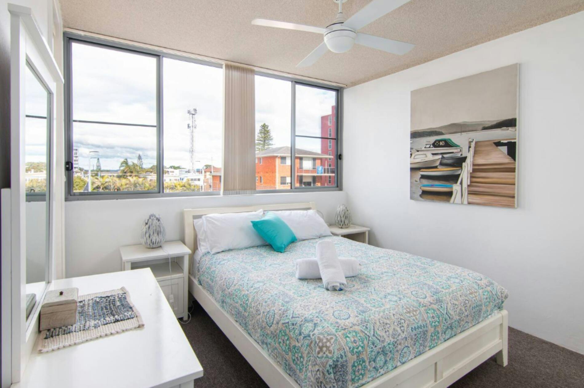 Master bedroom with Queen bed